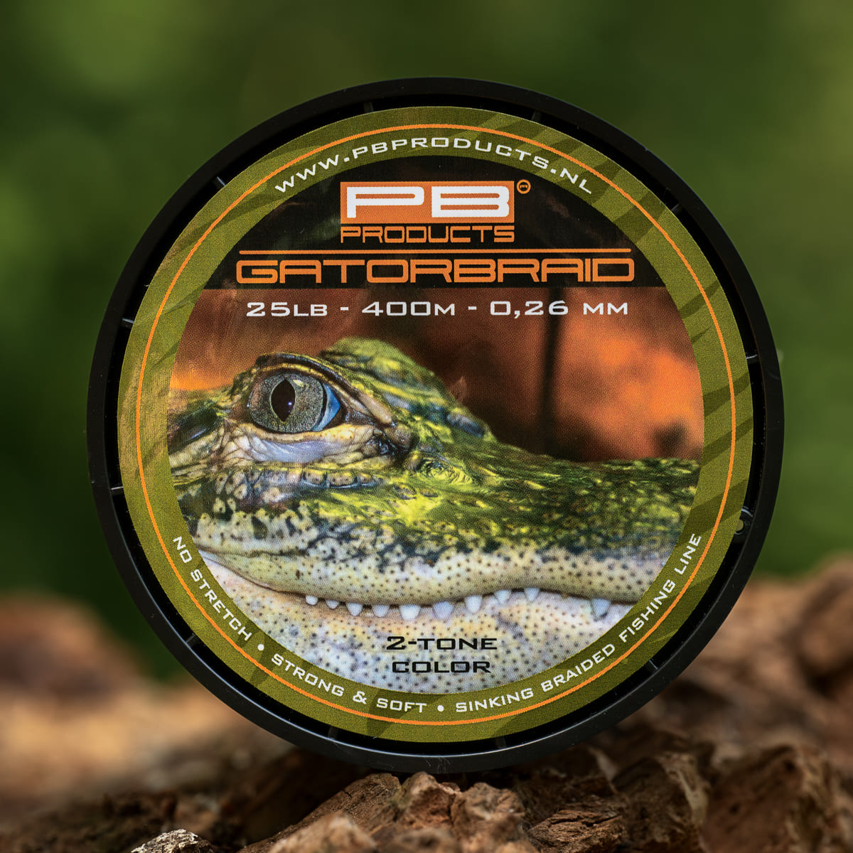 Gator Braid 0,26mm 25lb 400m Camo 2-tone