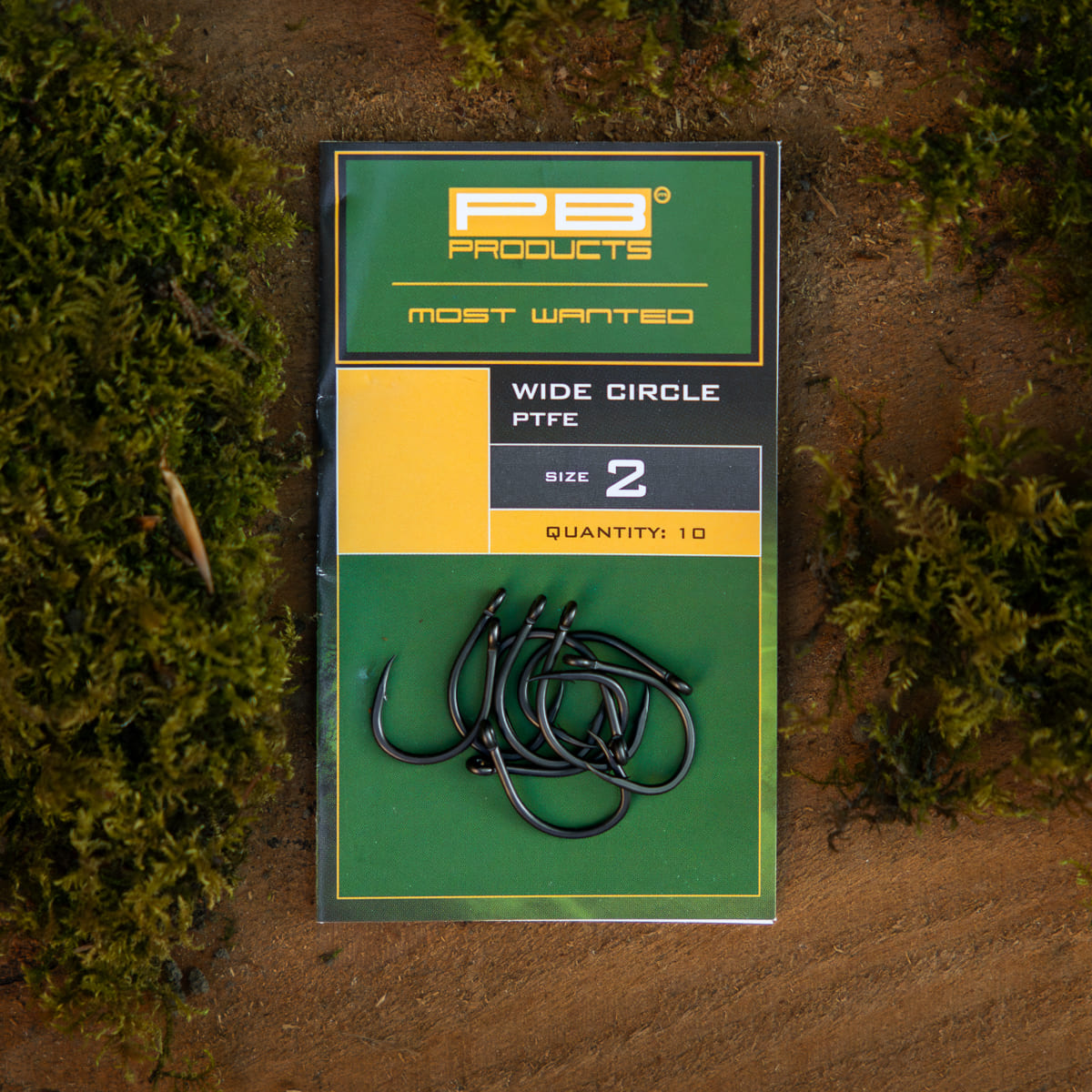 Wide Circle Hook PTFE (10pcs)